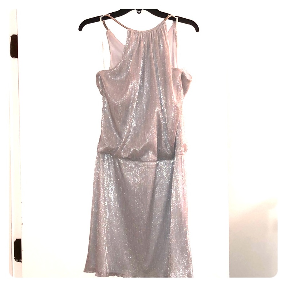 Silver Jessica Howard Cocktail Dress